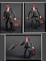 Deadpool (Toxido Suit,Battle Damage) (Marvel) Custom Action Figure
