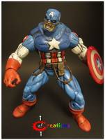 Captain America (Marvel) Custom Action Figure