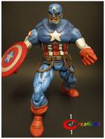 Captain America (Marvel) Custom Action Figure