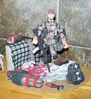 Quake Enemy Teritory the Humans ( Mission Pass ) (Quake) Custom Diorama / Playset