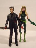 Wounded Logan and Viper (the Wolverine Movie Concept) (Marvel Legends) Custom Action Figure