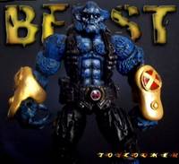 Beast (Giusti Collection) (Marvel Legends) Custom Action Figure