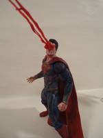 MOS Battle Ravaged Superman W/ Heat Vision (Superman) Custom Action Figure