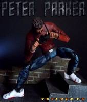Peter Parker (Superposeable Mcfarlane Build) (Marvel Legends) Custom Action Figure