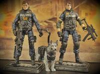 German GSG-9 Commandos and K-9 (G.I. Joe) Custom Action Figure