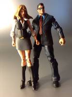 Man of Steel Lois and Clark (DC Infinite Heroes) Custom Action Figure