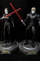 Dark Side Luke and Leia (Star Wars) Custom Action Figure