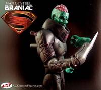 Brainiac Man of Steel (DC Universe) Custom Action Figure