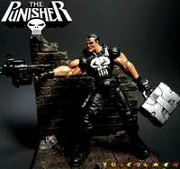 Olivetti Punisher Alternate Head (Marvel Legends) Custom Action Figure