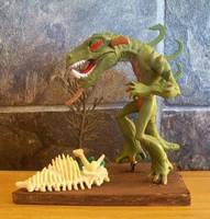Hexen beyond Heretic Chaos Serpent (Hexen) Custom Diorama / Playset