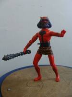Red Oni 003 (Mego) Custom Action Figure