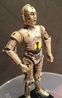 C-3PO (Crash Dummy Variant) (Star Wars) Custom Action Figure