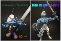 He-Smurf (Masters of the Universe) Custom Action Figure