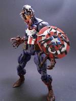 Venom Captain America V.2 (Marvel Legends) Custom Action Figure