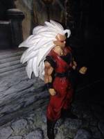 Evil Super Saiyan 3 Goku (Dragonball Z) Custom Action Figure