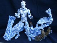 Iceman Version 2 w/ Bases (Marvel Legends) Custom Action Figure