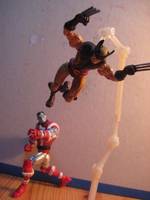 Wolverine - Brown Costume V2 (Superhero Showdown) Custom Action Figure