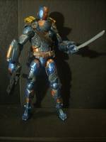 Armored Deathstroke (DC Universe) Custom Action Figure