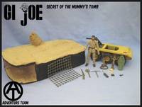 Adventure Team - Secret of the Mummy's Tomb (G.I. Joe) Custom Diorama / Playset