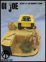 Adventure Team - Secret of the Mummy's Tomb (G.I. Joe) Custom Diorama / Playset