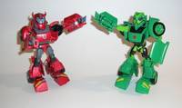 Animated Cliffjumper & Wasp (Transformers - Animated) Custom Action Figure