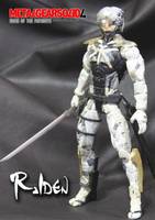 Raiden MGS4 (Metal Gear Solid) Custom Action Figure