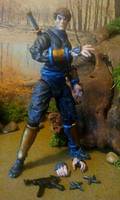 Shinobi...Joe Musashi (Vintage) (Shinobi) Custom Action Figure