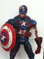 Marvel Zombies Captain America (Marvel Legends) Custom Action Figure