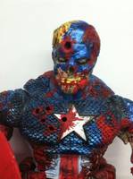 Marvel Zombies Captain America (Marvel Legends) Custom Action Figure
