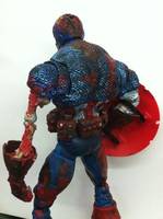 Marvel Zombies Captain America (Marvel Legends) Custom Action Figure