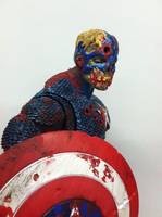 Marvel Zombies Captain America (Marvel Legends) Custom Action Figure