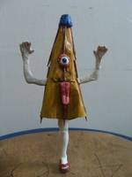 Kasa-Obake006(White Arms & Legs) (Mego) Custom Action Figure