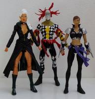 Secret Six Members Jeannette, Scandal & Ragdoll (DC Universe) Custom Action Figure