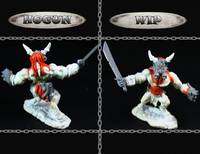 Hogun (Warhammer) Custom Miniature / Figurine