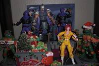 TMNT Classic Collection* X-MAS*LIGHT_UP* Building PLAYSET (Teenage Mutant Ninja Turtles) Custom Diorama / Playset