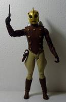 The ROCKETEER Cliff Secord DC Direct Style (DC Universe) Custom Action Figure