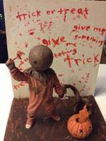 Sam from Trick R Treat (Horror) Custom Diorama / Playset