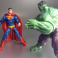Superman (DC Infinite Heroes) Custom Action Figure