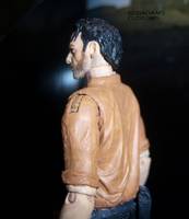 Rick Grimes (Mid Fight)  Episode 408 "Too Far Gone" (Walking Dead) Custom Action Figure