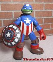 Captain America: the First Turtle (Teenage Mutant Ninja Turtles) Custom Action Figure