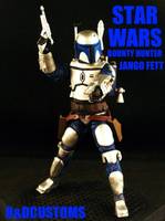 JANGO FETT Bounty Hunter AOTC ROTS (Star Wars) Custom Action Figure
