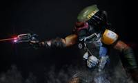 Mandolorian Hunter (Predator) Custom Action Figure