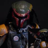Mandolorian Hunter (Predator) Custom Action Figure