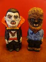 Dracula & the Wolfman Salt&Pepper Shaker Set (Misc) Custom Other