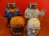 Wolf-Man & Mummy S&P Shaker Set (Misc) Custom Other