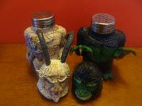 N.Carolina Lizard-Man & Maryland Goat-Man S&P Shaker Set (Misc) Custom Other