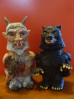Goat-Man & Beast of Bray Road Salt & Pepper Shaker Set (Misc) Custom Other