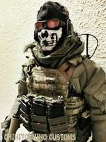 1/6 Custom Simon "Ghost" Riley Kitbash (Modern Warfare 2) Custom Action Figure