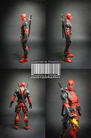 DCUC Deadpool, Video Game Costume Style (DC Universe) Custom Action Figure