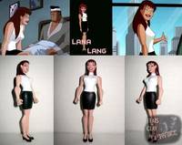 STAS Lana Lang (Superman) Custom Action Figure
